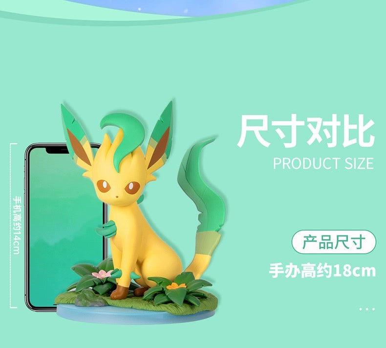 Pokemon 17cm Eevee Evolution Evolve Version | Glaceon Leafeon - Toy Collection KawaiiGiftLand