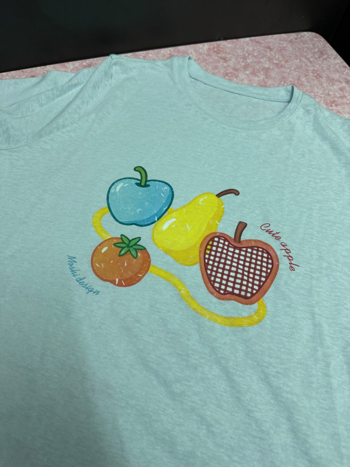 Japanese Fashion Cute Fruits Style T-Shirt Series | Apple Pear Tomato Cool Feel Tee - Kawaii Fashion Items
