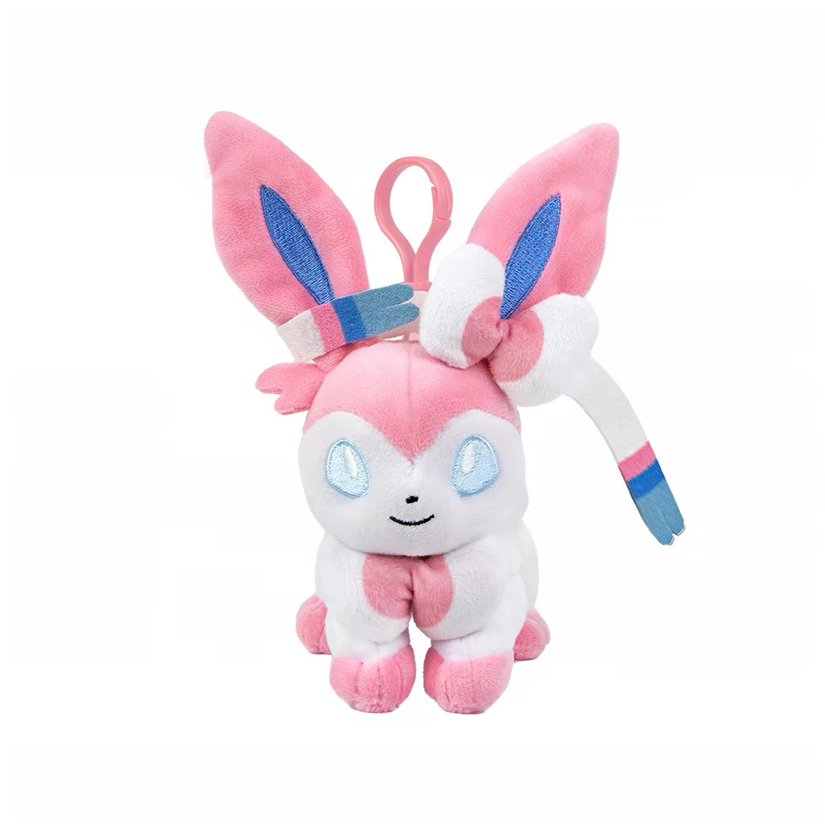 Japan Cartoon Pokemon Eevee Evolution Series Laying Plush Keychain | Eevee Vaporeon Jolteon Flareon Espeon Umbreon Leafeon Glaceon Sylveon - Evolve Anime Collectable Kawaii Item