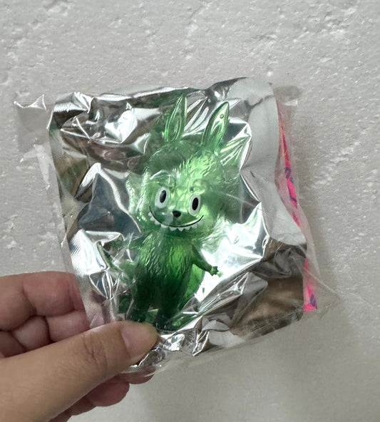 How2work The Little Monster Mini Figure Collection Series 2 | No.4 Labubu GreenWalker - Retired Rare Toy Collection Mystery Blind Box