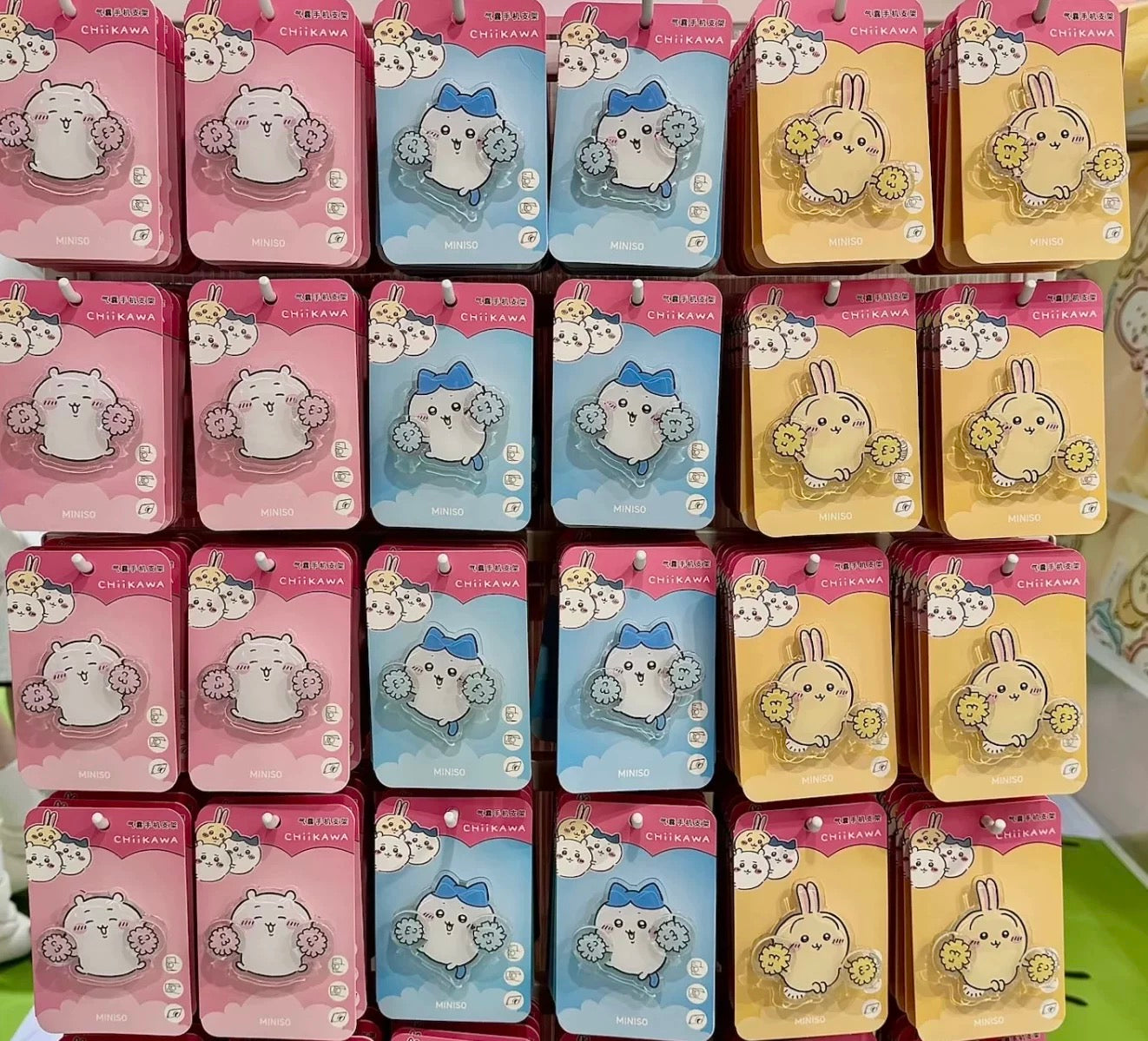 ChiiKawa X Miniso ChiiKawa Hachiware Usagi Mobile Phone Airbag Holde