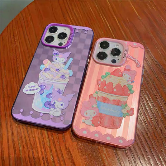 Japanese Cartoon Dessert Style | MM KU - iPhone Case iPhone 11 12 13 14 15 Pro Promax KawaiiGiftLand
