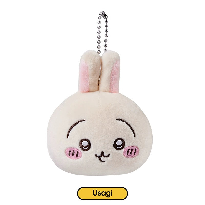 ChiiKawa X Miniso | ChiiKawa Hachiware Usagi Big Head Keychain - Kawaii items Room Decoration doll KawaiiGiftLand