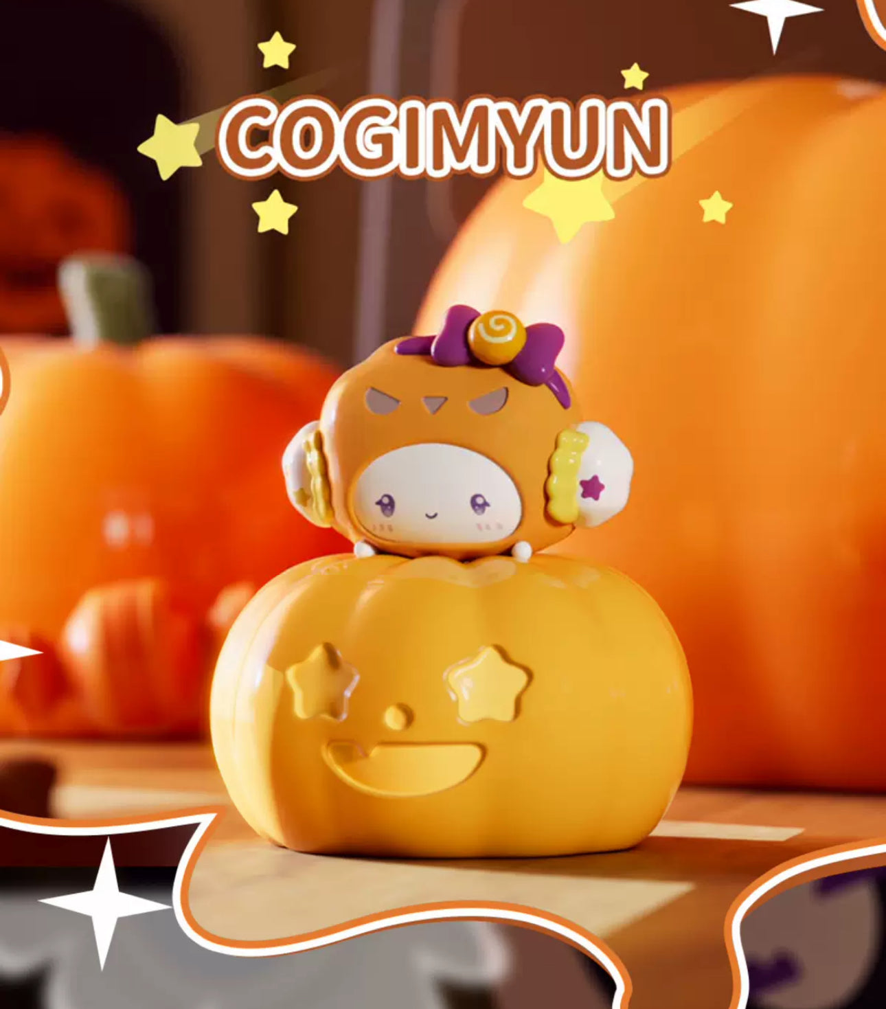 Sanrio Characters Halloween Pumpkin Beans Mini Series | Hello Kitty My Melody Kuromi Cinnamoroll Pompompurin Pochacco Cogimyun - Kawaii Collectable Toys Toy Collection KawaiiGiftLand