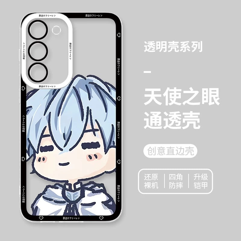 Japanese Anime FRIEREN Cute Style | Frieren Fern Himmel 3 Styles - Phone Case Samsung Galaxy S26 S25 S24 S23 S22 S21 FE Ultra