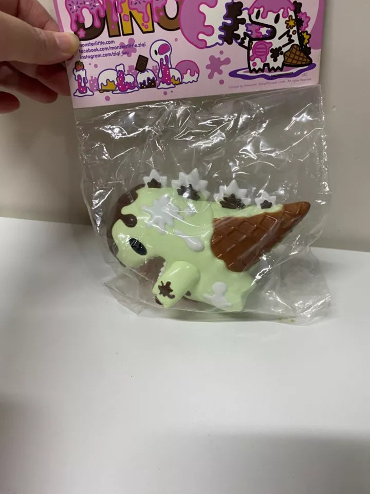 Unbox Dino Mint Chocolate Ice Cream Cute Character Figure Limited Model Rare KawaiiGiftLand