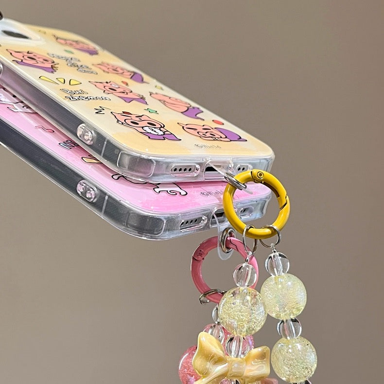 Japanese Cartoon Crayon Boy Photo Holder | Buri Zhemon Shiro - iPhone Case 11 12 13 14 15 16 Pro Promax KawaiiGiftLand