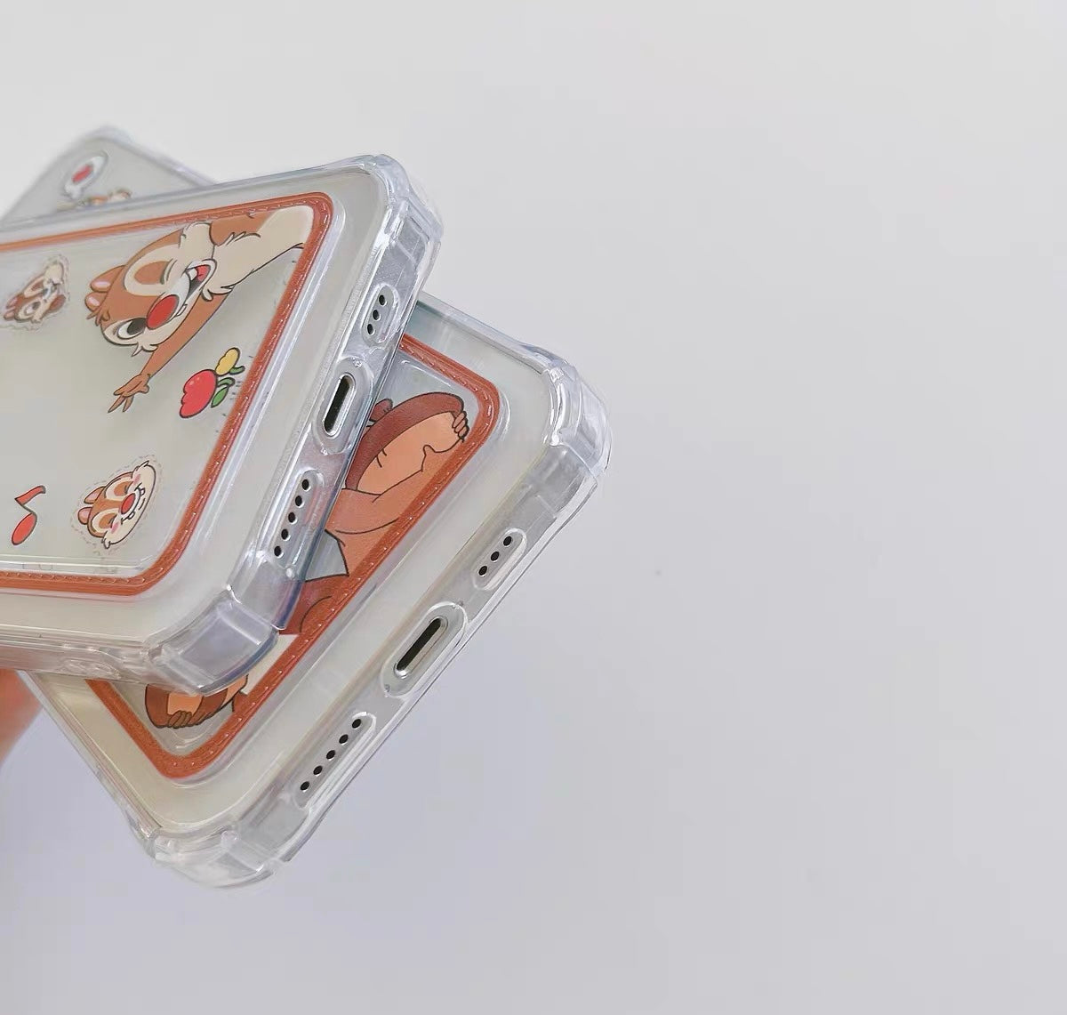 Japanese Cartoon Cute Squirrel Clip Dale Photo Holder | Melody Nuts - iPhone Case PLUS X 11 12 13 14 15 16 Pro Promax KawaiiGiftLand