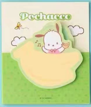 Sanrio Japan Mini Memo Pad | Hello Kitty My Melody Kuromi Cinnamoroll Pompompurin Pochacco - 40Sheets KawaiiGiftLand