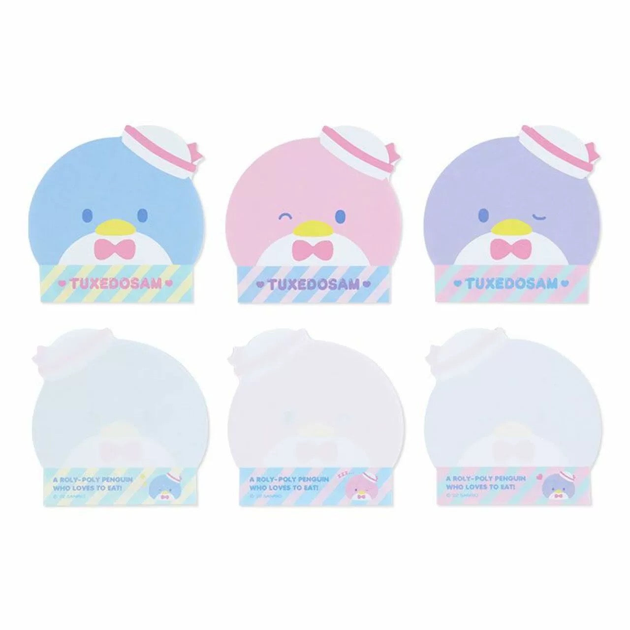 Sanrio Japan Memo Pad | Hello Kitty My Melody Kuromi Cinnamoroll Hangyodon Tuxedosam - 84Sheets KawaiiGiftLand