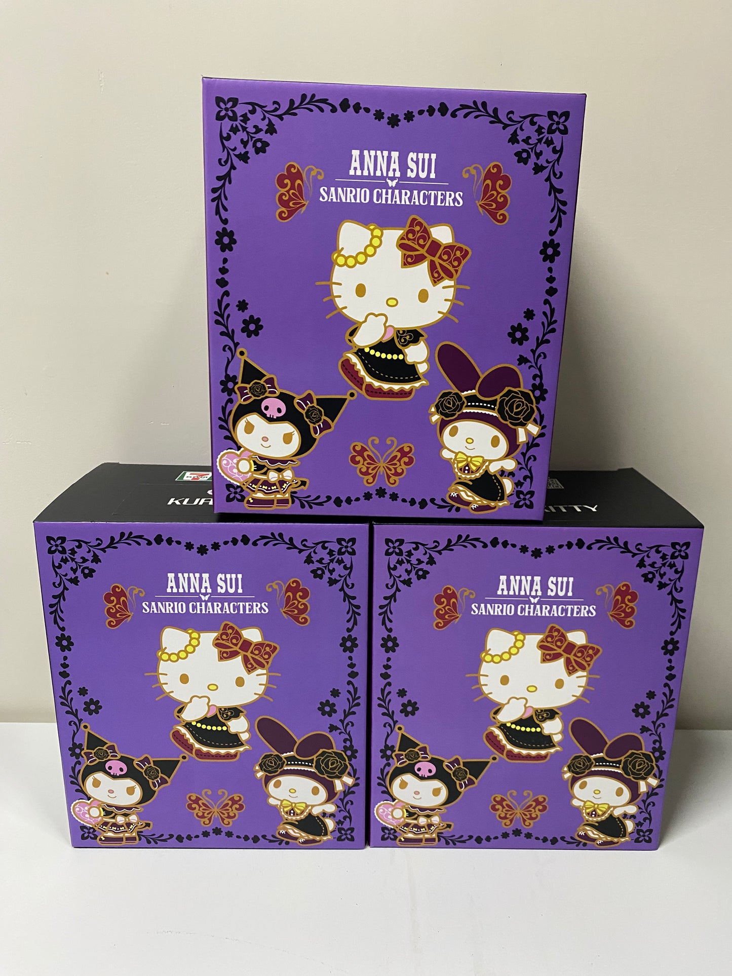 Sanrio X Anna Sui Plush Doll with Mirror | Hello Kitty My Melody Kuromi - Limited Edition KawaiiGiftLand