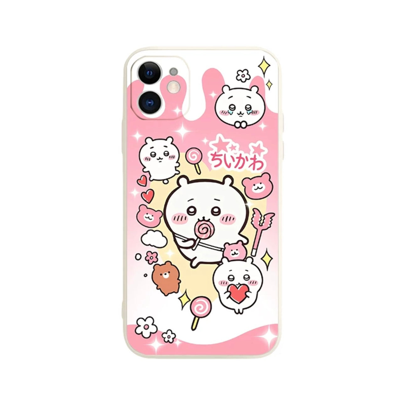 Japanese Cartoon ChiiKawa | Kawaii Sweets ChiiKawa Pink - iPhone Case XS 11 12 13 14 15 Pro Promax mini KawaiiGiftLand