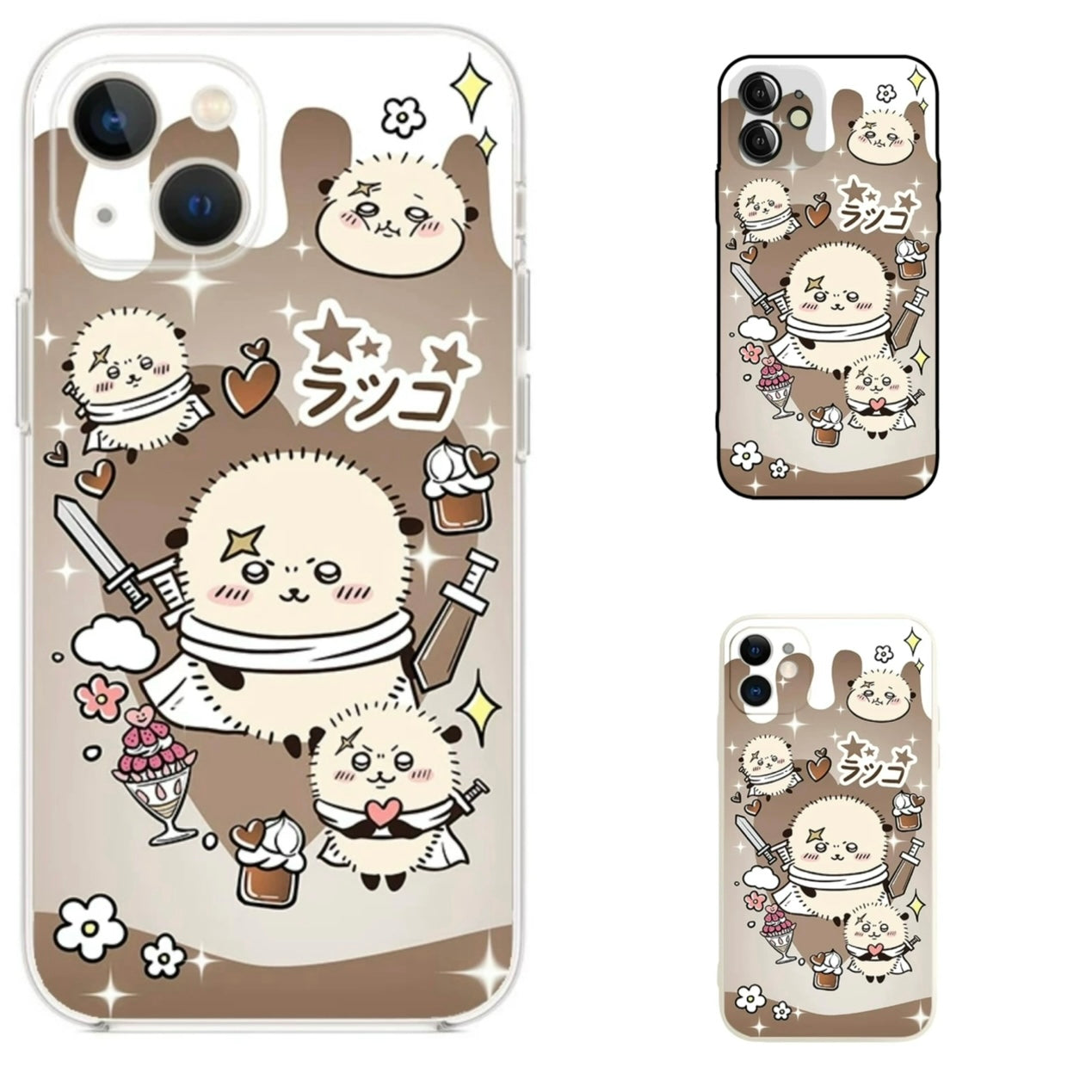 Japanese Cartoon ChiiKawa | Kawaii Sweets Rakko Brown Japanese Cartoon ChiiKawa | Kawaii Sweets Rakko Brown