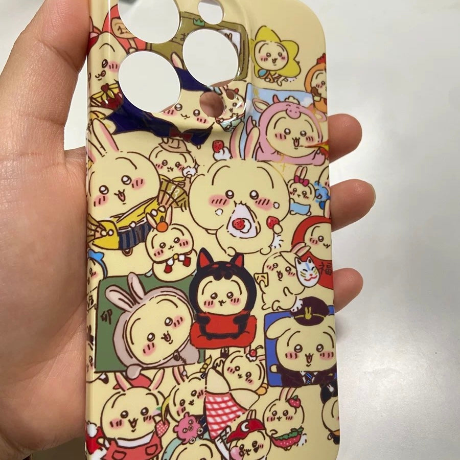 Japanese Cartoon ChiiKawa | Usagi Cosplay - iPhone Case XS 11 12 13 14 15 Pro Promax mini KawaiiGiftLand