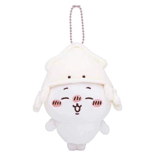 Japan ChiiKawa Aquarium Limited Keychain | Squid Otter Dolphin Penguin ChiiKawa Hachiware Usagi Momonga Kurimanju - Mini Plush Doll