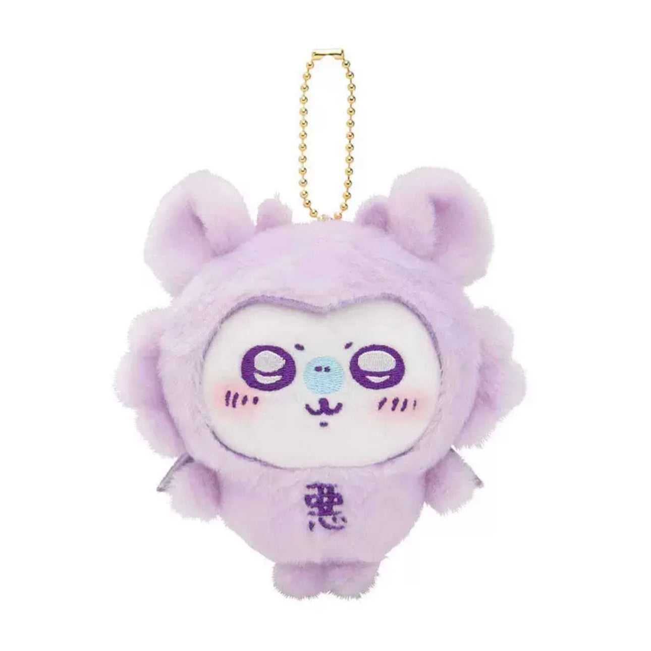 Japan ChiiKawa Angel Pink Devil Purple Keychain | ChiiKawa Hachiware Usagi Momonga Kurimanju Shisa - Mini Plush Doll KawaiiGiftLand