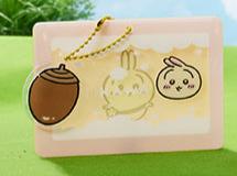 ChiiKawa X Miniso | ChiiKawa Hachiware Usagi with Props Acrylic Cardholder - Kawaii Items KawaiiGiftLand