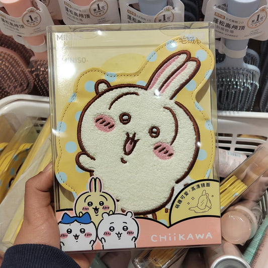 ChiiKawa X Miniso | ChiiKawa Hachiware Usagi Fold Magnet Mirror - Kawaii Items