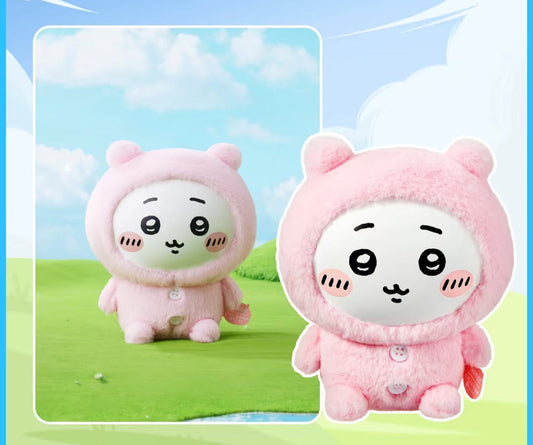 ChiiKawa X Miniso Plush Pajamas Party Series | ChiiKawa Hachiware Usagi Momonga Kurimanju Rakko Plastic Plush Doll Kawaii Items Room Decoration doll