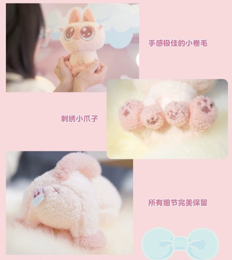 Azukisan's Daily life | Azukisan Cute Cotton Doll - Kawaii Items Siamese Cat Xiaodouni Toy Collection KawaiiGiftLand