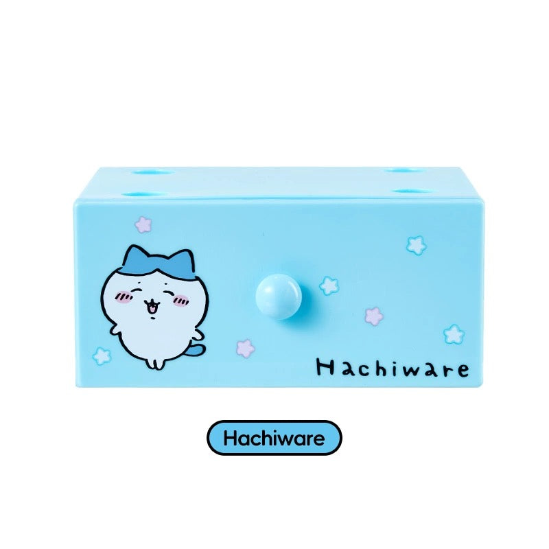 ChiiKawa X Miniso | ChiiKawa Hachiware Usagi Single Storage Drawer - Kawaii Desk Helper items Room Decoration KawaiiGiftLand