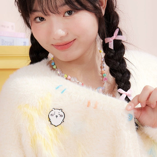 ChiiKawa X Miniso | ChiiKawa Hachiware Usagi Metal Pins - Kawaii items Room Decoration