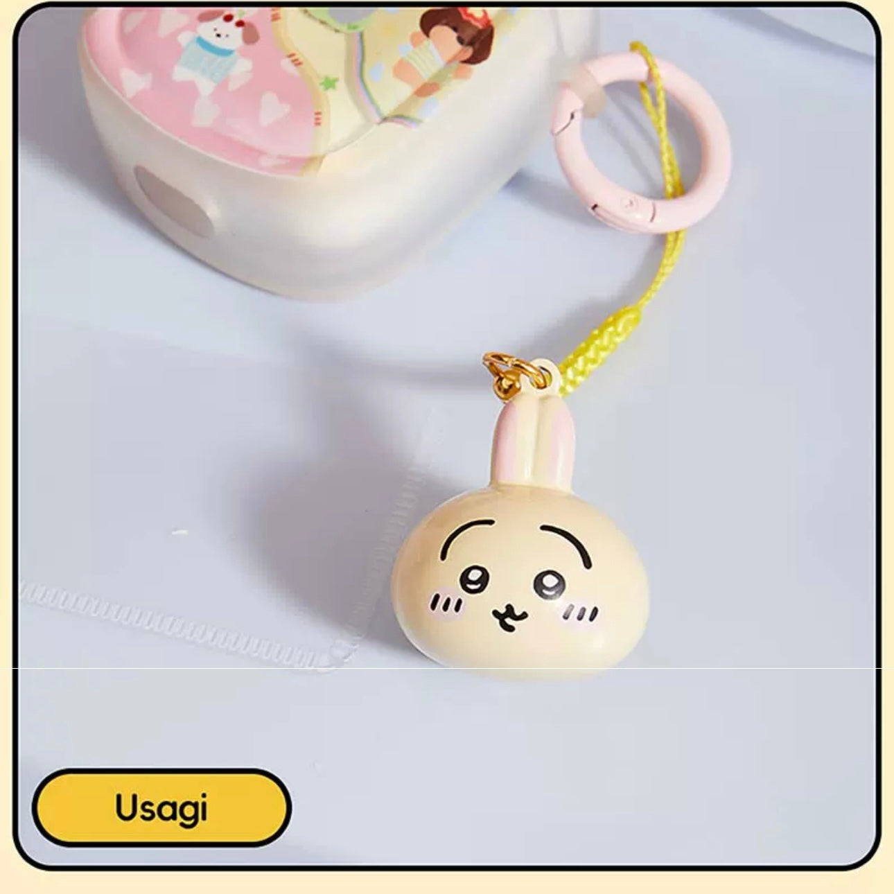 ChiiKawa X Miniso | ChiiKawa Hachiware Usagi Water Sound Bell Lanyards - Kawaii items Room Decoration KawaiiGiftLand