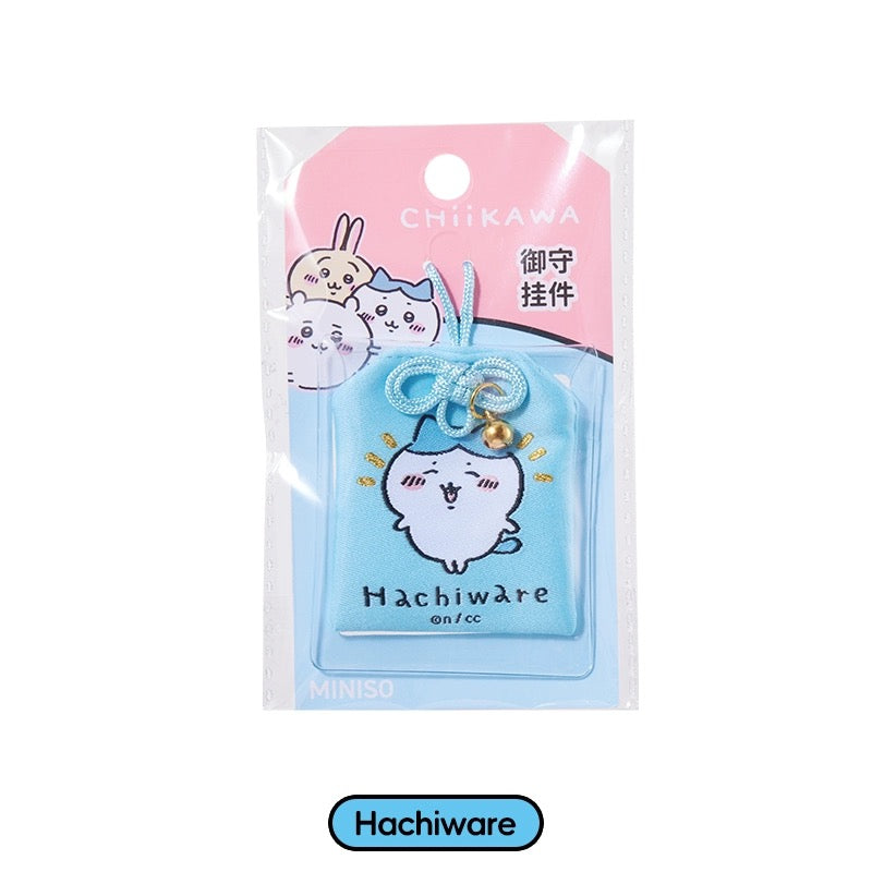 ChiiKawa X Miniso | ChiiKawa Hachiware Usagi Omamori - Lucky Hope Kawaii items Room Decoration doll KawaiiGiftLand