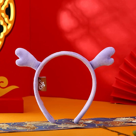 Miniso X Ne Zha | Ne Zha 2 Movie Ne Zha and Ao Bing Cute Headband - Kawaii Items Toy Collection Home Decoration KawaiiGiftLand