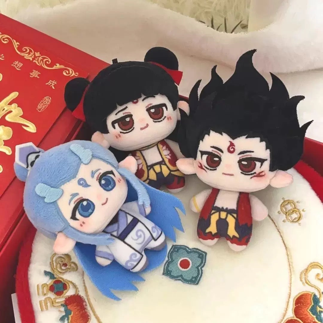 Ne Zha Cotton Doll | Ne Zha 2 Movie Cute Plush 10cm Doll - Kawaii Items Toy Collection Home Decoration KawaiiGiftLand