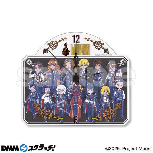 Limbus Company X DMM | Limbus Company Ichiban Kuji Lucky Draw Cute Icon Badge Acrylic Stand Cushion Clock - Kawaii Items Room Decoration Project Moon Game