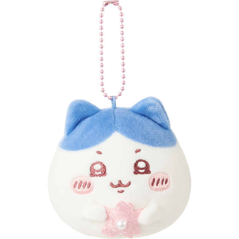 ChiiKawa X Miniso Sakura Limited Series | ChiiKawa Hachiware Usagi Momonga Kurimanju Rakko - Plush Doll Daifuku Mochi Keychain Kawaii Items Room Decoration Doll KawaiiGiftLand