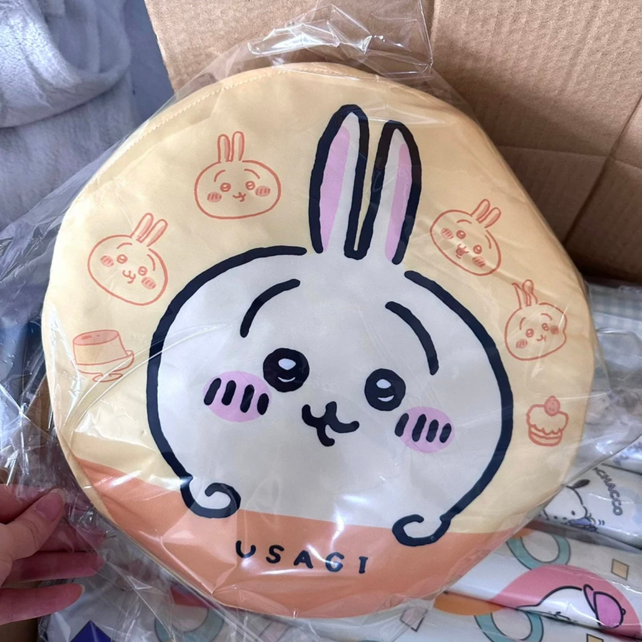 Japanese Cartoon ChiiKawa Hachiware Usagi - Soft Round Cushion Pillow Kawaii Room Decoration