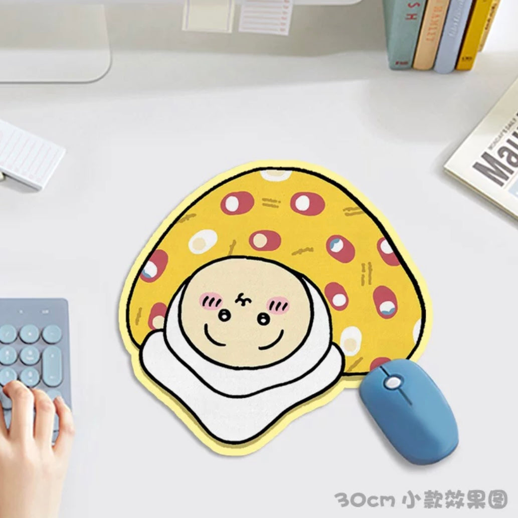 Japanese Cartoon Chiikawa Mouse Pad | Chiikawa Hachiware Usagi Kurimanju Shisa - 3 Size can Custom Made KawaiiGiftLand
