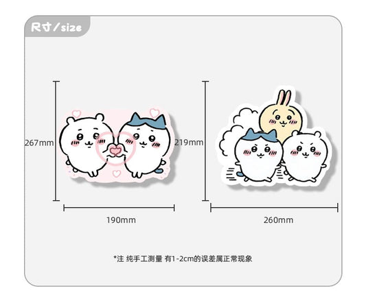 Japanese Cartoon Chiikawa Mouse Pad | ChiiKawa Hachiware Usagi - Can with Hand Pillow Rest KawaiiGiftLand