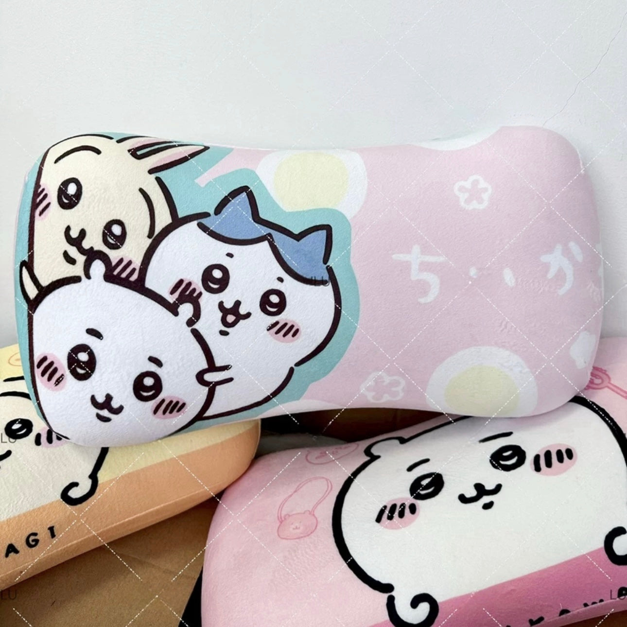 Japanese Cartoon Chair Seat Cushion | ChiiKawa Hachiware Usagi Simple Style- Pillow Kawaii Room Decoration KawaiiGiftLand
