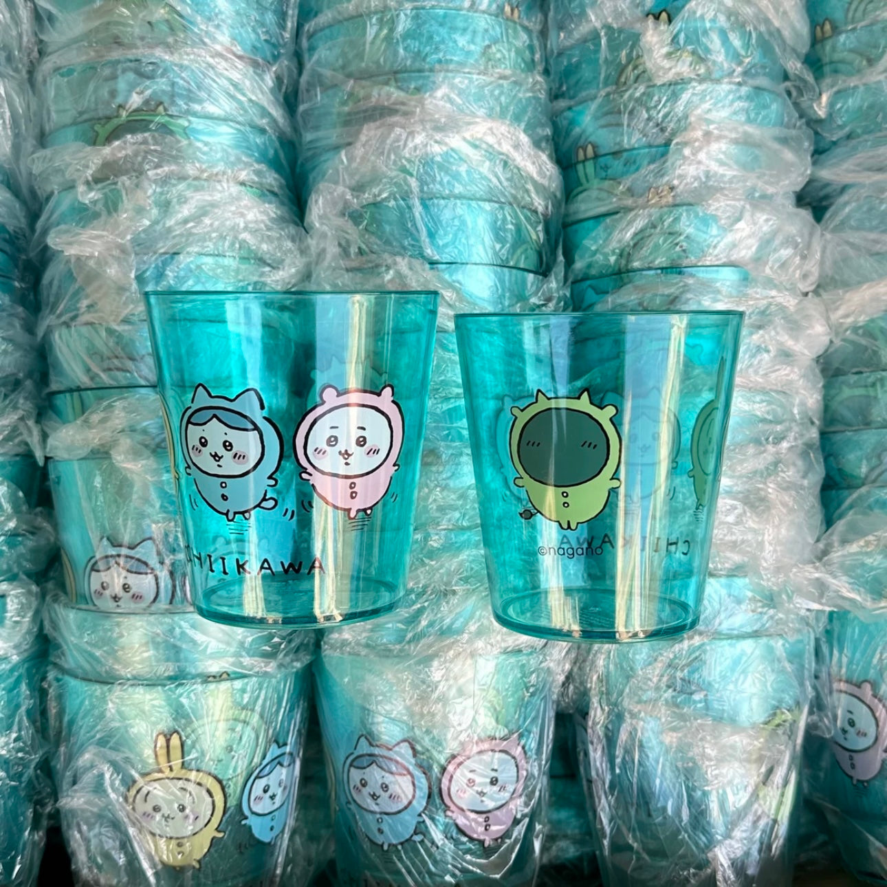 Japanese Cartoon ChiiKawa Colourful Plastic Cup | ChiiKawa Hachiware Usagi - Kawaii Room Decoration items Cute Things KawaiiGiftLand