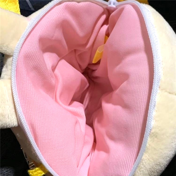 Japan ChiiKawa Head Plush Shoulder Bag | Usagi - 15cm Plush Head Kawaii Style KawaiiGiftLand