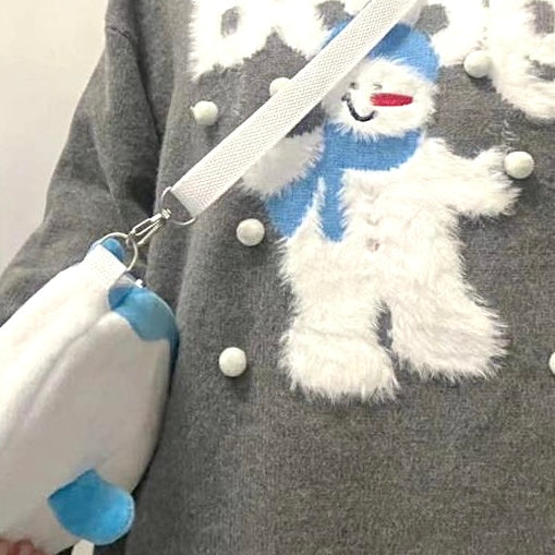 Japan ChiiKawa Plush Bag Itabag | ChiiKawa Hachiware Usagi - 15cm can put in dolls Kawaii Style KawaiiGiftLand