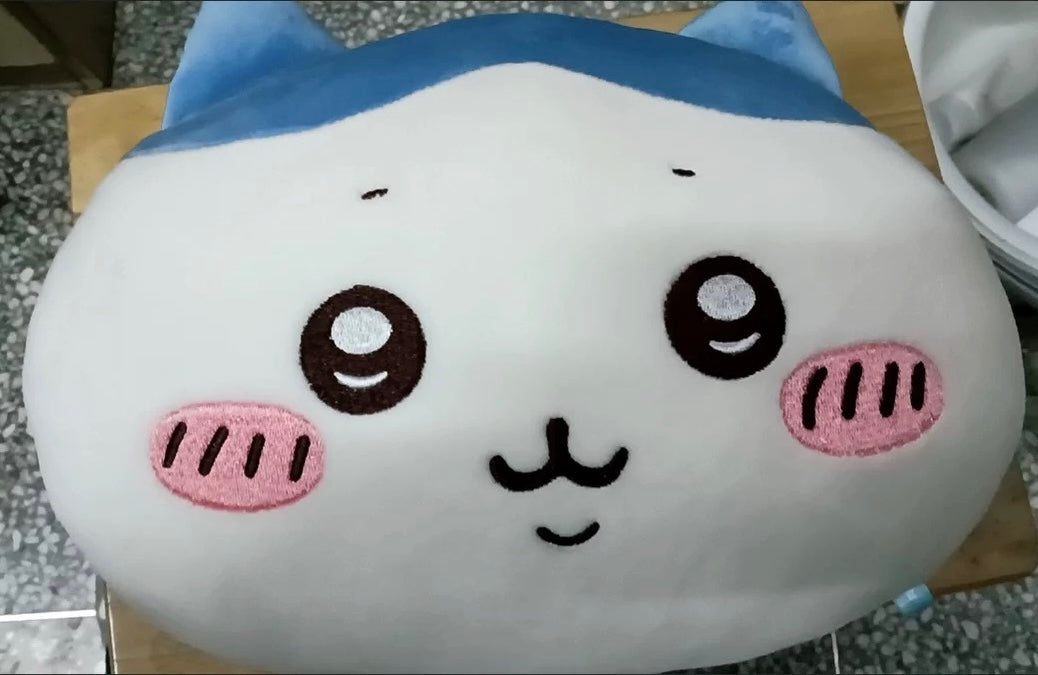 Japanese Cartoon Chiikawa Cushion | ChiiKawa Hachiware Double Face - Kawaii Pillow Cushion Plush Doll KawaiiGiftLand