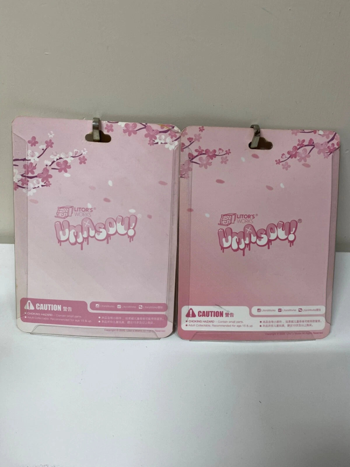 Litor’s Worrk Umasou | Mini Sakura Dinosaur Girl A Pair - Limited Edition Retired Rare