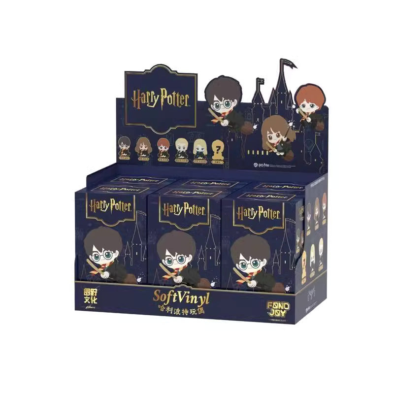 TopToy x Harry Magical School Wizard Witch | Magical School Characters with Broomstick - Cute Kawaii Doll Mystery Blind Box - KawaiiGiftLand