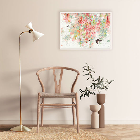 SOULPUZZ 1000 Pieces Puzzle | Spring Atmosphere - Flower with Birds Shining Puzzle Difficulty Decompression Couples Trendy Gifts Home Decoration KawaiiGiftLand