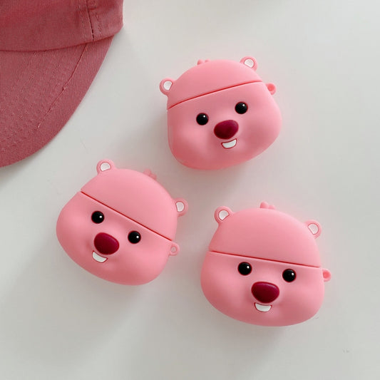 Korea Cartoon Cute Loopy | Smiling Loopy - AirPods AirPodsPro AirPods3 AirPods4 Case