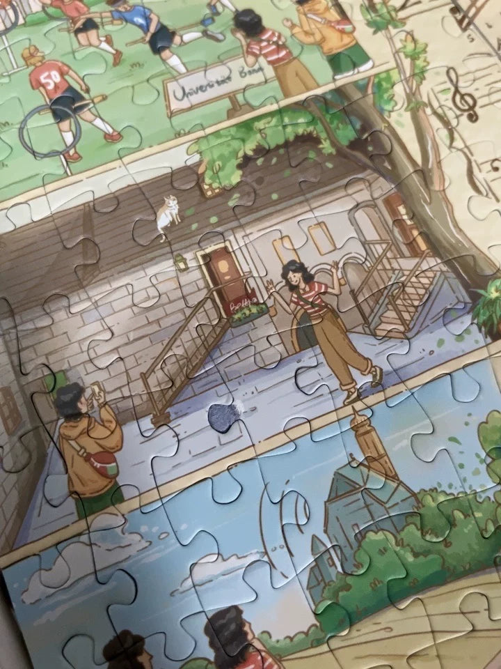 Momicafe 1000pcs Jigsaw Puzzle - For Elise with Sheet Music Melody | Kawaii Cute Creative Gift KawaiiGiftLand