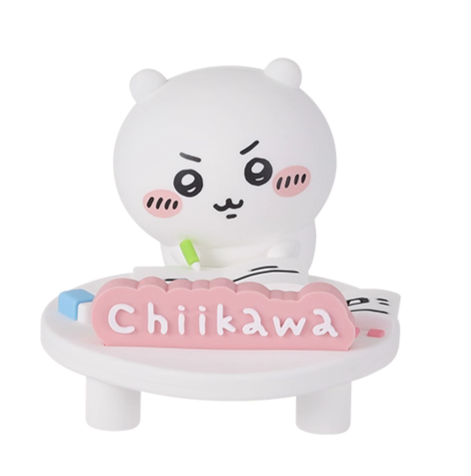 ChiiKawa X Miniso Hot Summer Series | ChiiKawa Hachiware Usagi Plastic Doll Phone Stand - Kawaii Items Room Decoration
