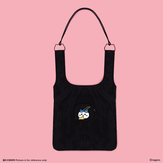 ChiiKawa Yum Cha Limited Series | ChiiKawa Hachiware Usagi Cute Yum Cha Collection Foldable Eco Bag with Strap - Kawaii items Room Decoration