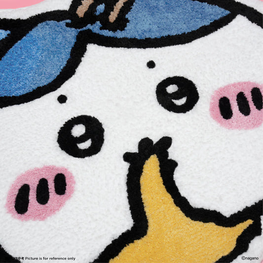 ChiiKawa Yum Cha Limited Series | Hachiware Steamed Custard Bun Cute Plush Carpet - Kawaii items Room Decoration