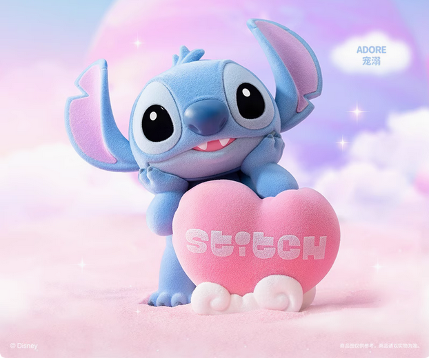 52TOYS x Stitch Sweet Pink Series | Love and Heart - Figure Collectable Toys Mystery Blind Box - KawaiiGiftLand