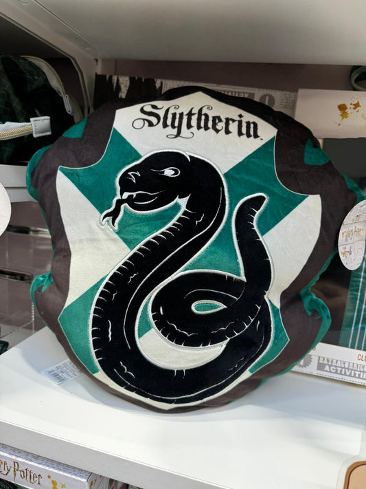 Harry Magical School Wizard Witch X Miniso | School Houses Red Yellow Green Blue Plush Cushion - Kawaii items Room Decoration KawaiiGiftLand